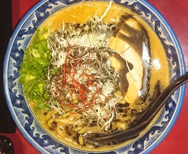 「焦がし黒味噌らぅめん」@麺匠 佐蔵の写真
