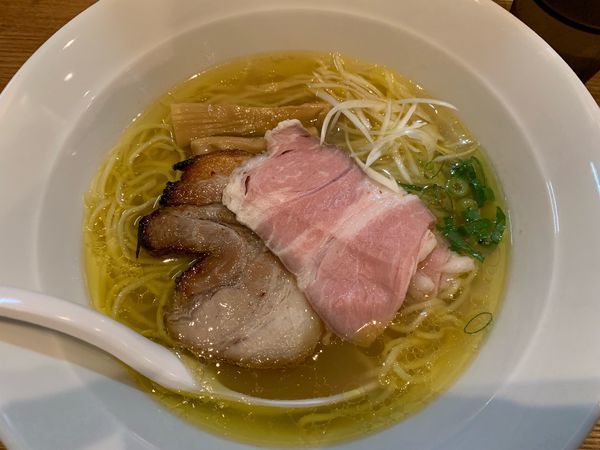 「塩ラーメン790円」@麺処 青野の写真