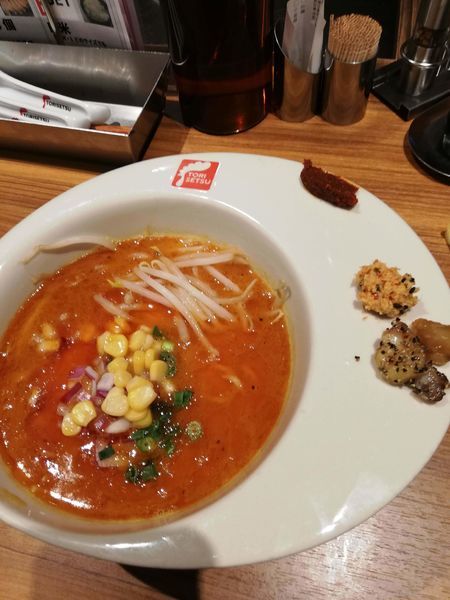 「スパイシー味噌ラーメン」@RAMEN FACTORY TORISETSUの写真