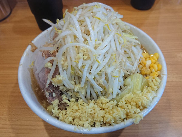 「プチ二郎、しょうが」@ラーメン二郎 八王子野猿街道店2の写真