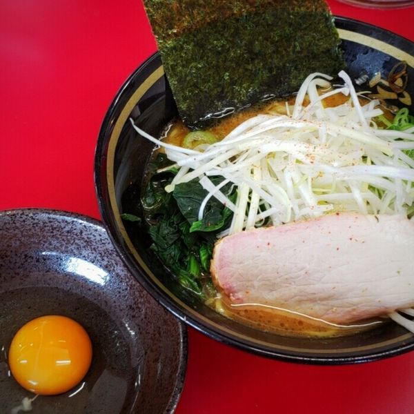 「【限定】つけたま ６８０円」@家系ラーメン 王道家の写真