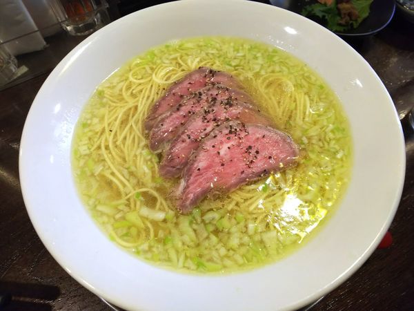 「牛そば」@立ち呑み居酒屋 金町製麺の写真