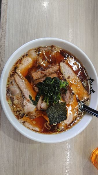 「醤油チャーシュー麺 800円」@ラーメン たいちの写真