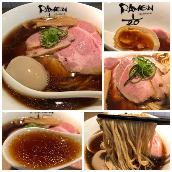 「特製醤油そば 1180円」@Ramen にじゅうぶんのいちの写真