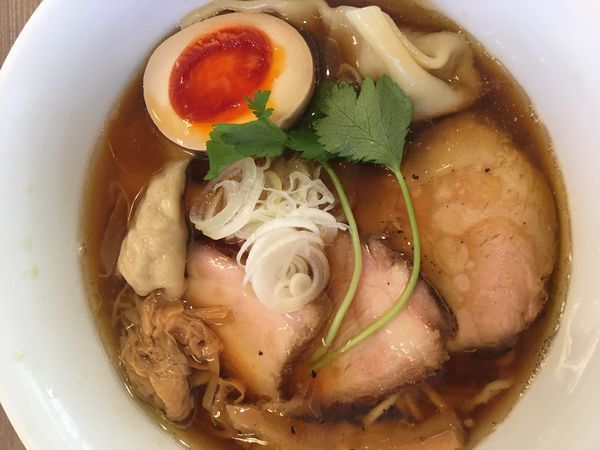 「特製醤油そば」@中華そば 和渦 TOKYOの写真