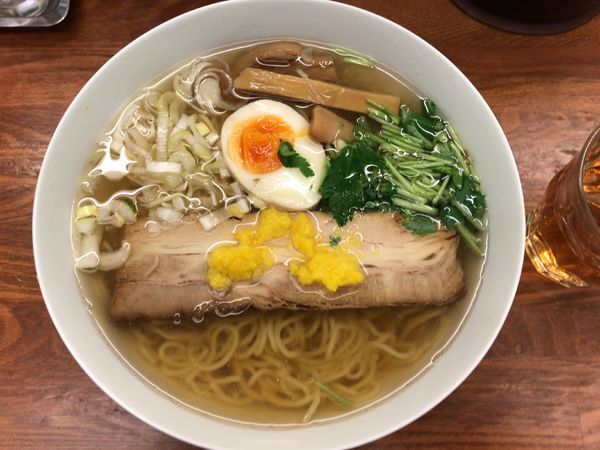 「和風柚子柳麺」@麺屋ひょっとこの写真