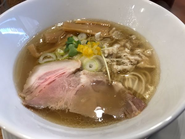 「淡麗鯛塩らーめん」@鯛塩らーめん 狛龍の写真