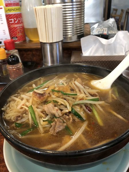 「醤油ベトコンラーメン大盛り」@麺食 香楽の写真