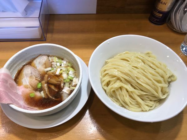 「昆布水つけ麺（特盛り）」@自家製中華そば 麺の虜の写真