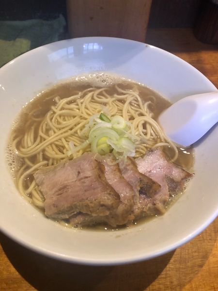 「肉そば 750円」@自家製麺 伊藤の写真