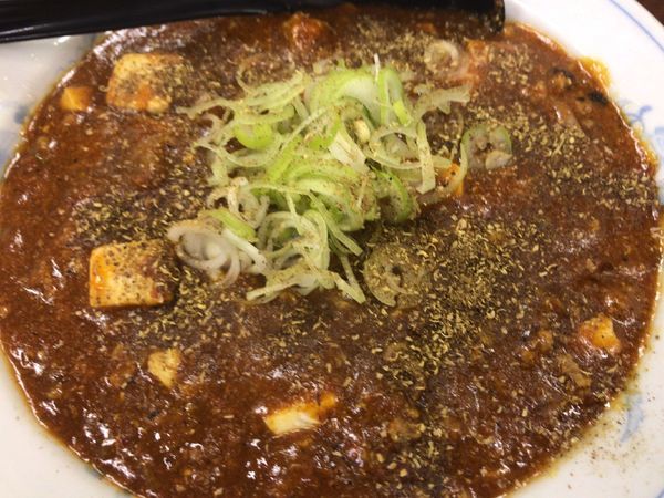 「麻婆つけ麺」@ガットコ食堂 大の写真
