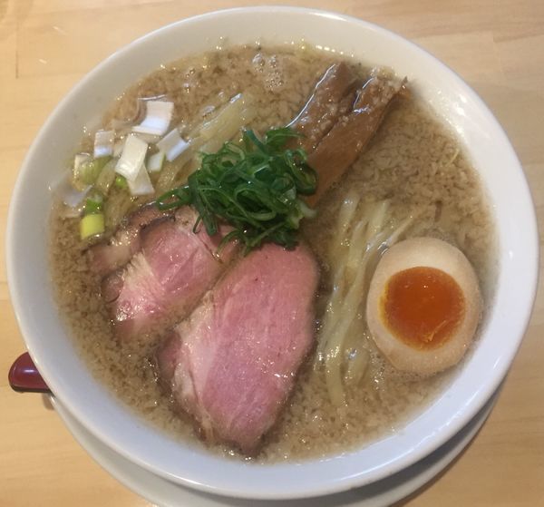 「背脂煮干850円他」@麺庵ちとせの写真