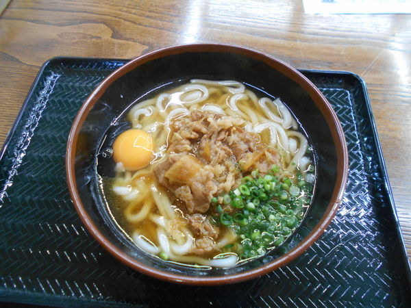 「肉うどん」@道の駅 湯の川の写真