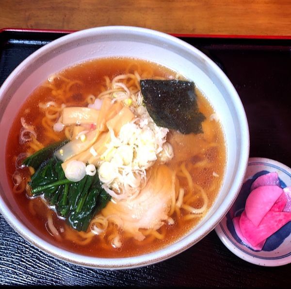 「萬屋特製ラーメン」@大内宿萬屋の写真