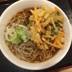かき揚げそば¥430
