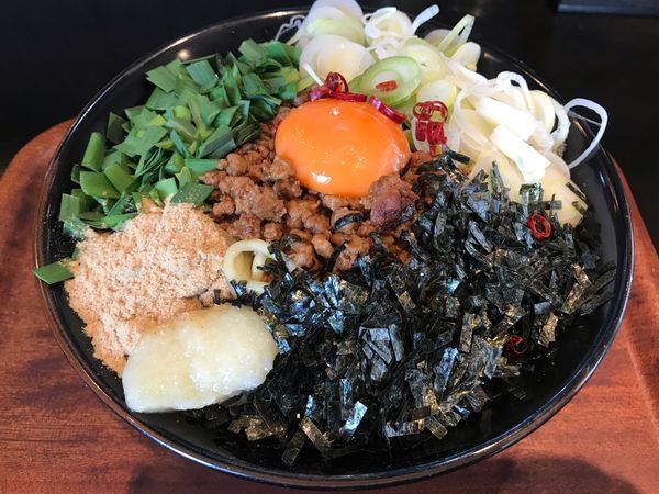 「台湾まぜそば 特盛  900円」@つけ麺屋 しずく 夢の写真