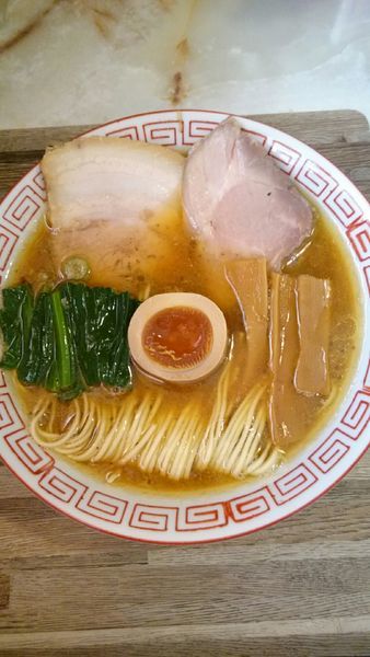 「あってり麺【特選黒醤油】 900円」@improv.の写真