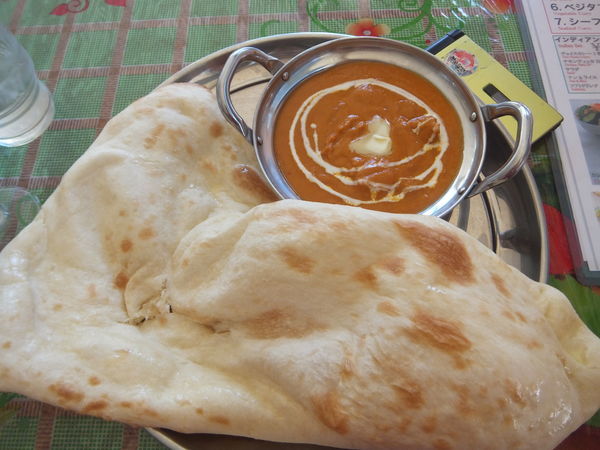 「選べるカレーランチセット(バターチキン)756円(辛口)」@ファンキーブッダの写真