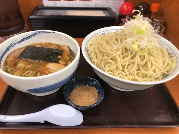 「特製つけ麺 大盛り 魚粉」@青梅街道 大勝軒 杉並の写真