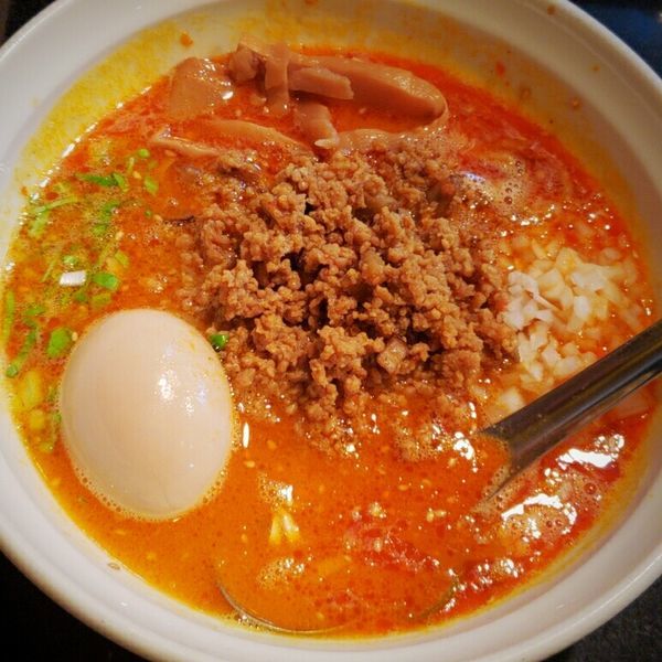 「暴力坦々麺 ８３０円」@七福軒の写真