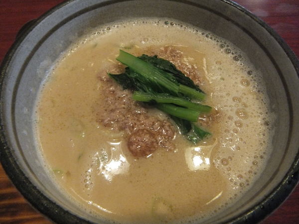 「ごまらーめん918円(柏・我孫子ランパス11で540円)」@民芸風らーめん いなほ 本店の写真