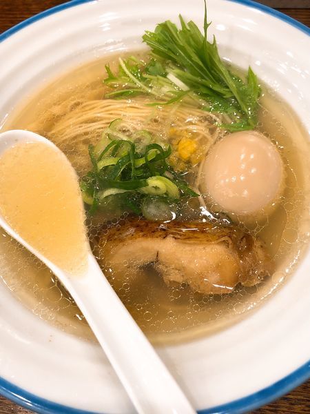 「味玉潮そば ¥850」@麺宿 志いなの写真