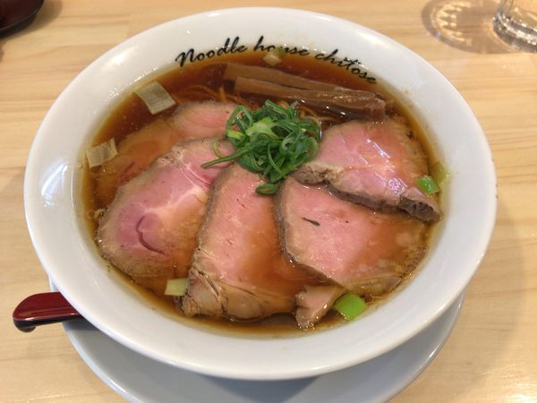 「醤油　チャーシュー」@麺庵ちとせの写真