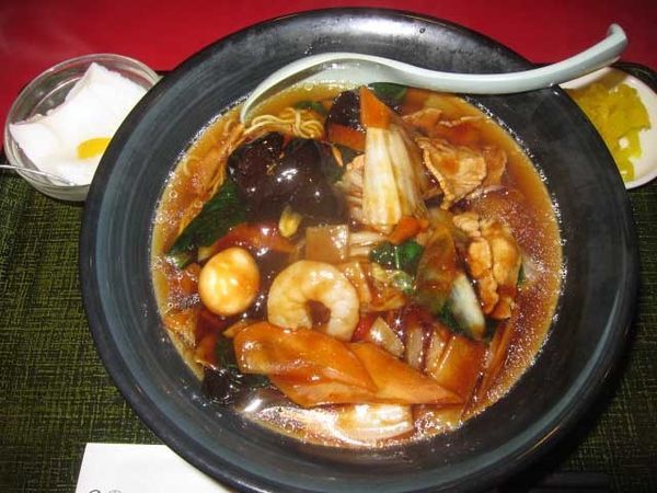 「五目湯麺（単品）　600円（ランチ）」@花彫酒家の写真