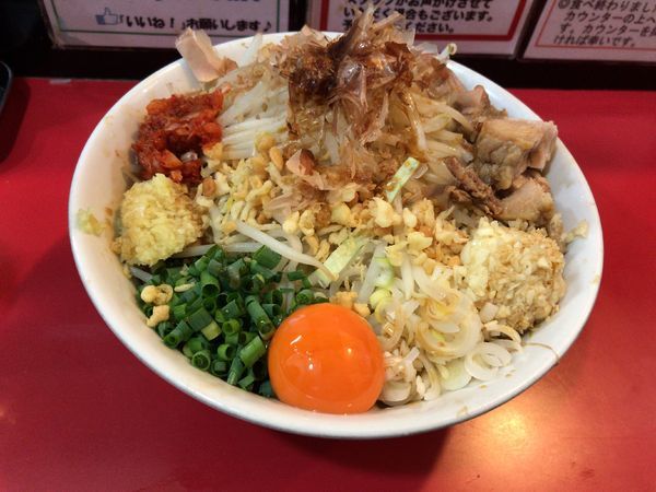 「まぜそば」@用心棒 本号の写真