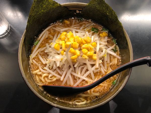 「みそこってりらーめん（背脂あり）」@東京スタイルみそラーメン ど・みそ ららぽーと豊洲店の写真