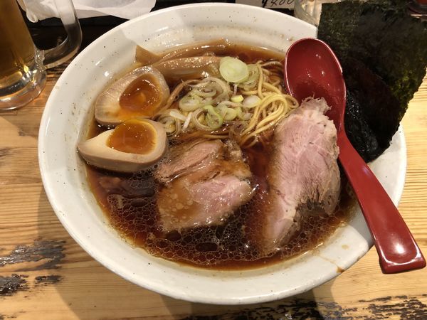 「特らぁめん大盛」@西新宿 つけそば 黒門の写真