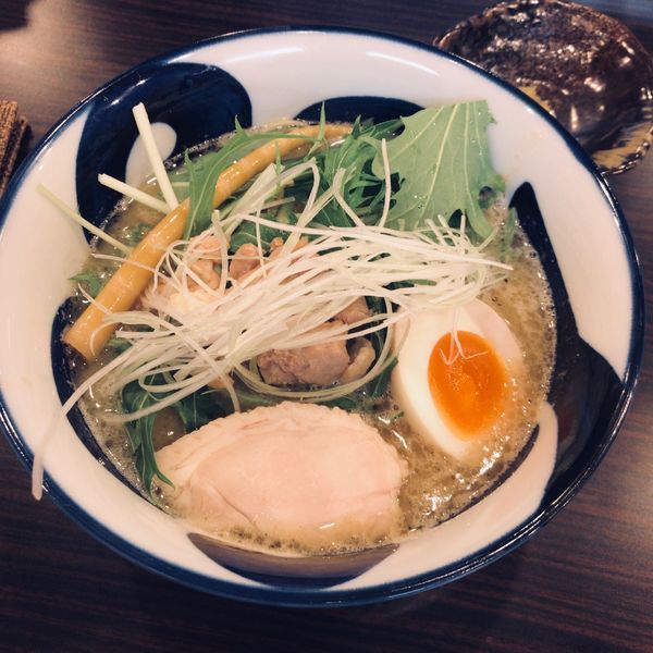 「【限定】鶏白湯ラーメン 850円」@横道の写真