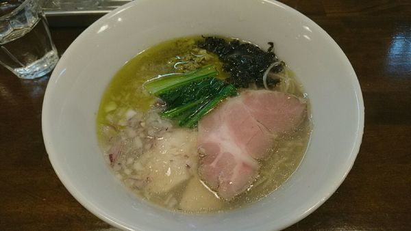 「貝節潮そば_800円」@CLAM＆BONITO貝節麺RAIKの写真