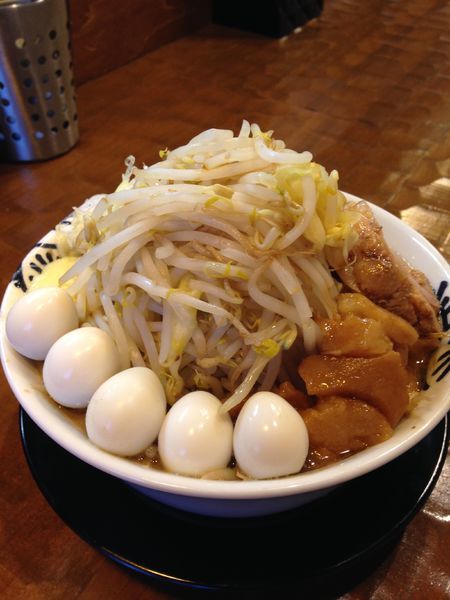 「洋二郎 野菜増し チーズ ウズラ」@特級中華蕎麦 洋介の写真