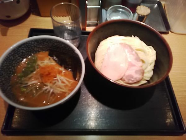 「【裏メニュー】濃厚魚介細つけ麺」@麺屋 一燈の写真