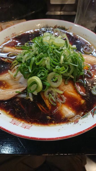 「松本ブラック中華そば 690円」@中華そば マルキ商店の写真