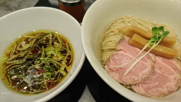 「鶏つけそば(950円)」@らぁ麺 やまぐちの写真