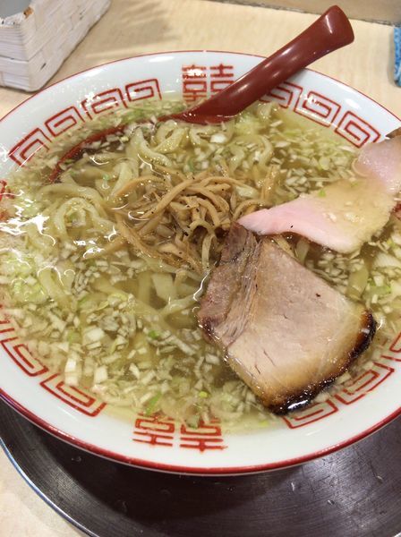 「喜多方らーめん 塩 ８２０円」@食堂 七彩の写真