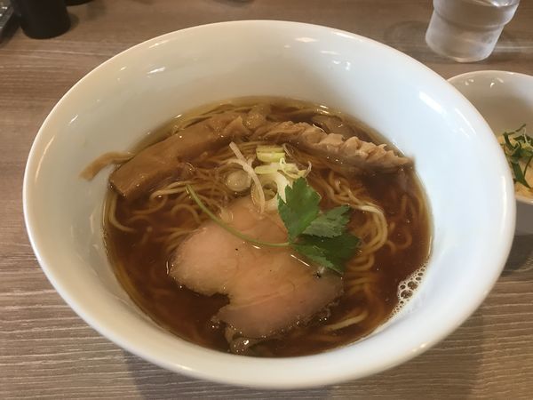 「醤油そば」@中華そば 和渦 TOKYOの写真