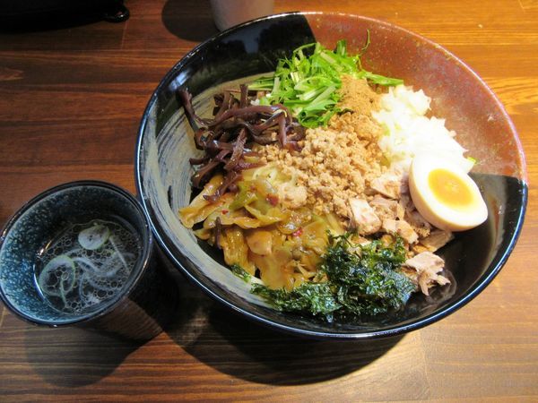 「正油まぜそば（プレオープン５００円）」@まぜそば専門店 イトちゃんの写真