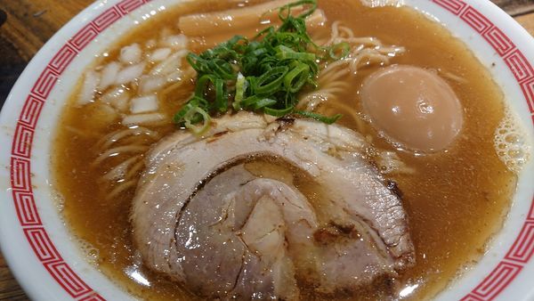 「味玉煮干しそば」@松戸中華そば 富田食堂の写真