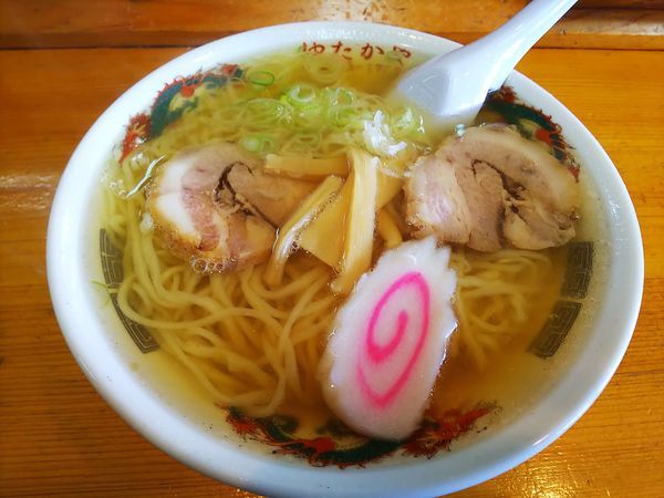 「手打ちラーメン」@青竹打麺 ゆたかやの写真