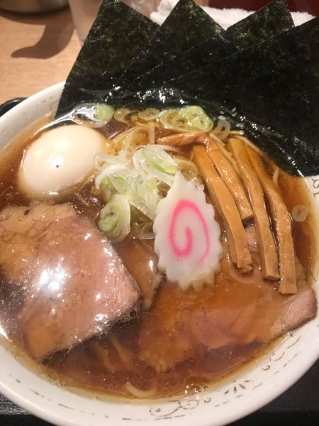 「特製中華そば」@中華そば 勝本の写真