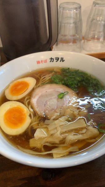 「鶏そば醤油  味玉」@鶏そば カヲルの写真