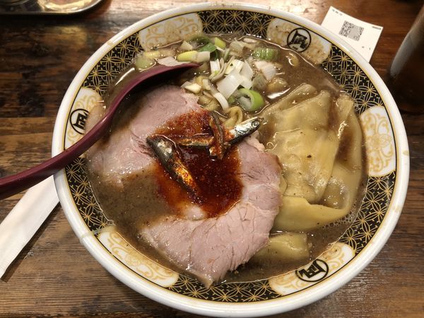 「すごい煮干しラーメン」@ラーメン凪 大宮店の写真