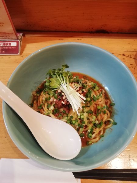「汁なし担々麺　850円」@担々麺本舗 辣椒漢の写真