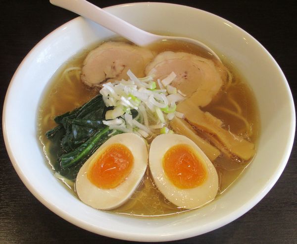「味玉ラーメン　750円」@麺屋 楠の写真