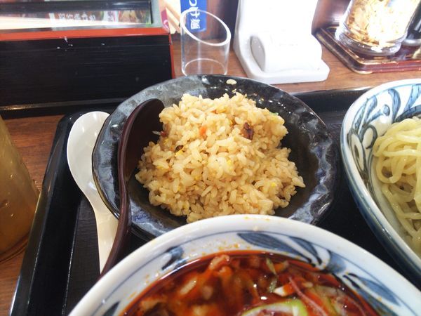 「半チャーハン」@伝丸 299号飯能BP店の写真