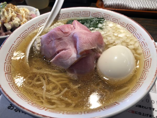 「特製煮干し＋マヨチャーごはん」@らぁめん小池の写真