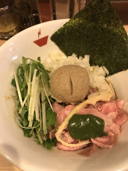 「蟹油そば」@crab台風。の写真